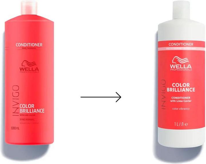 Actual product image Wella Invigo Color Brilliance Conditioner fine (1000 ml)