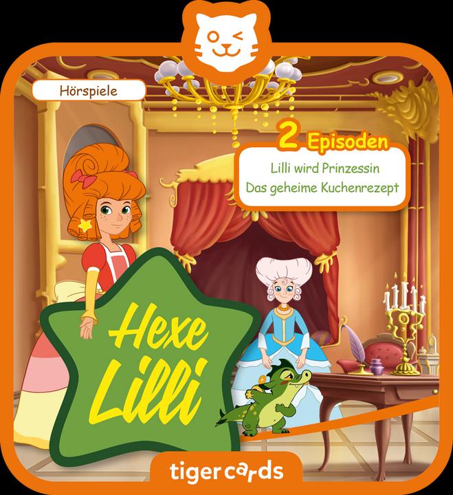Actual product image Tigermedia Tigercard witch Lilli: Lilli becomes princess The secret cake recipe (German)