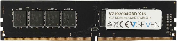 Produktbild V7 V7192004GBD-X16 (1 x 4GB, 2400 MHz, DDR4-RAM, DIMM)