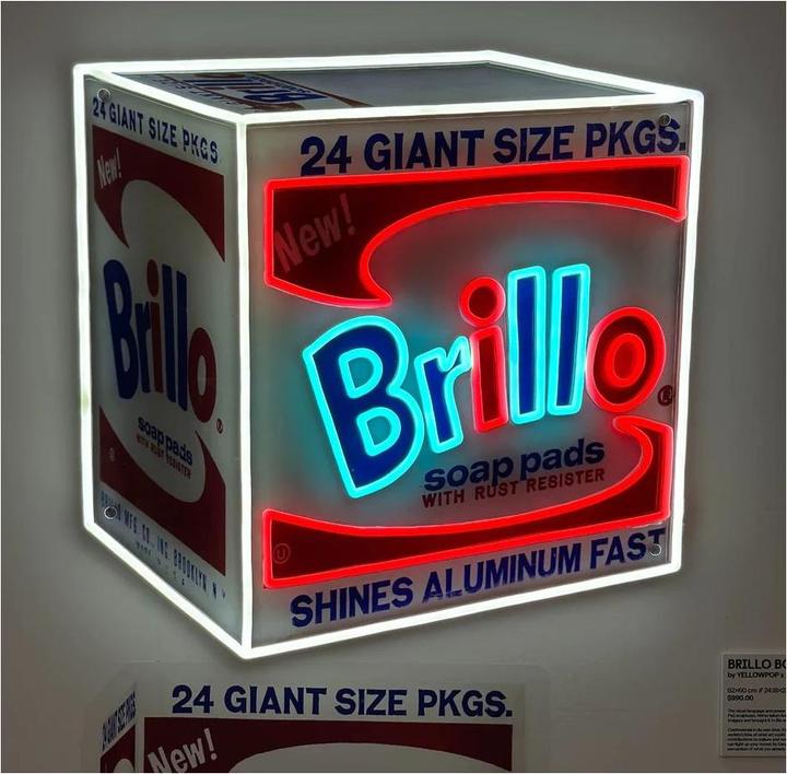 Immagine prodotto YellowPop Brillo Box di Andy Warhol
