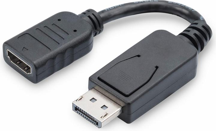 Image du produit Digitus DisplayPort – HDMI (0.15 m, DisplayPort)