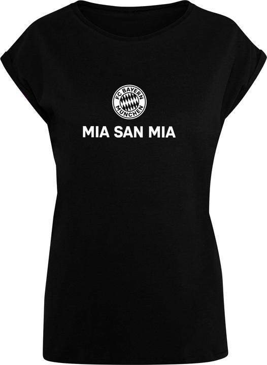 Actual product image FC Bayern München Ladies Mia San Mia Logo Extended Shoulder Tee - 115223 (M)