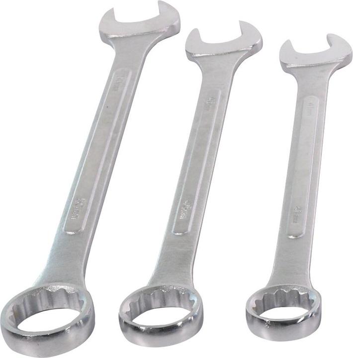 Actual product image BGS Combination tensioner set | XXL | 34 - 50 mm | 6 pcs. (50 mm, 46 mm, 41 mm, 38 mm, 36 mm, 34 mm)