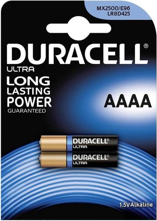 Produktbild Duracell Ultra Mini (2 Stk., AAAA, 600 mAh)