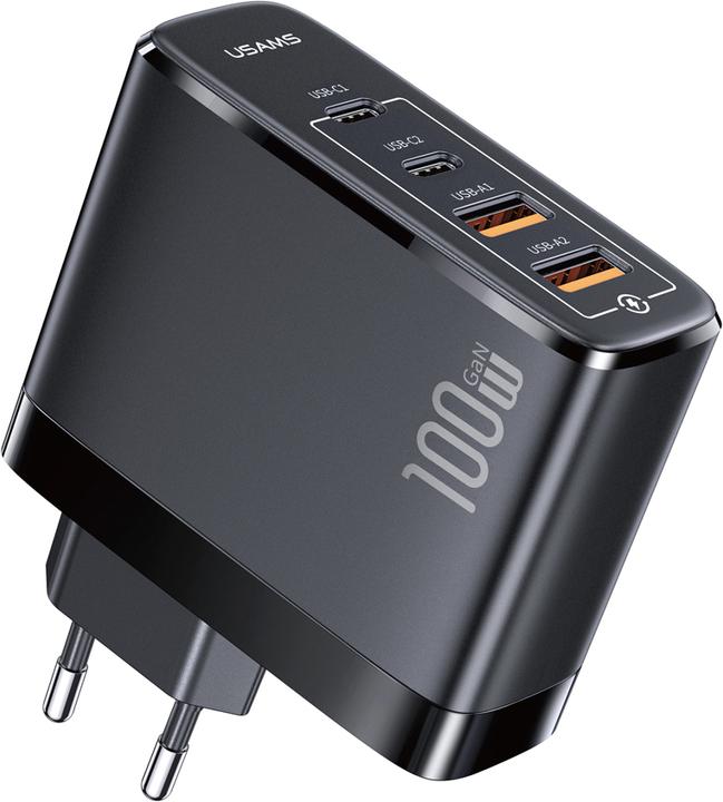 Immagine prodotto Usams Caricatore veloce GaN a 4 porte (100 W)