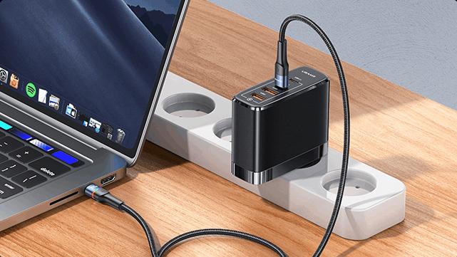 Immagine prodotto Usams Caricatore veloce GaN a 4 porte (100 W)