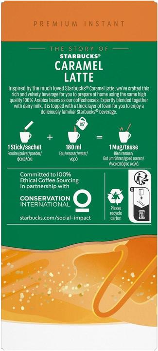 Actual product image Starbucks Caramel Latte (115 g)