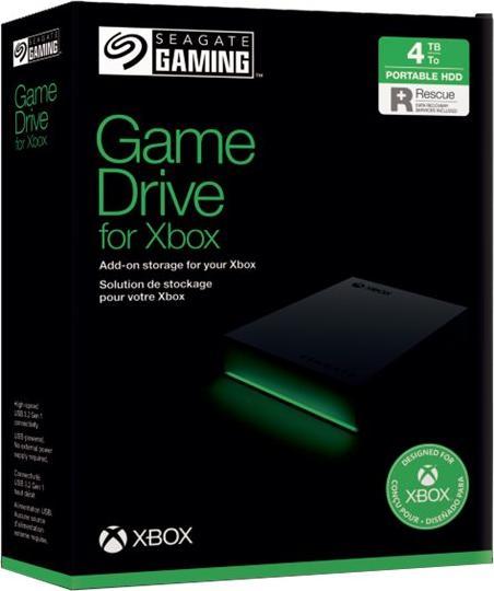 Actual product image Seagate Game Drive for Xbox (4 TB)