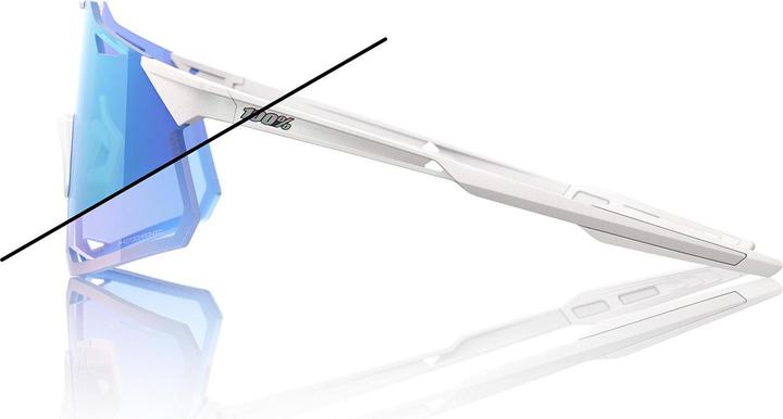 Produktbild 100% HYPERCRAFT LE - Bastille (Weiss, Blue Mirror Photochromic)