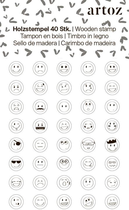 Actual product image Artoz Stamp set Smiley