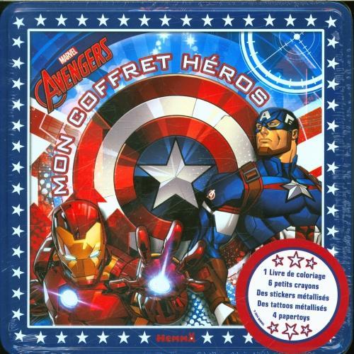 Produktbild Hemma Marvel Avengers : mon coffret héros (Französisch, Collectif, 2024)