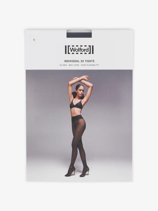Wolford Individual 20 Strumpfhosen, Farbe 5280 admiral, Grösse 34-36 (20 DEN, 34 - 36)