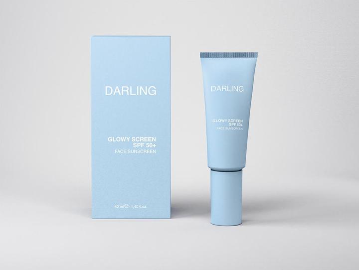 Actual product image Darling Glowy Face Cream SPF 50+ (Sun cream face, SPF 50+, 30 ml)