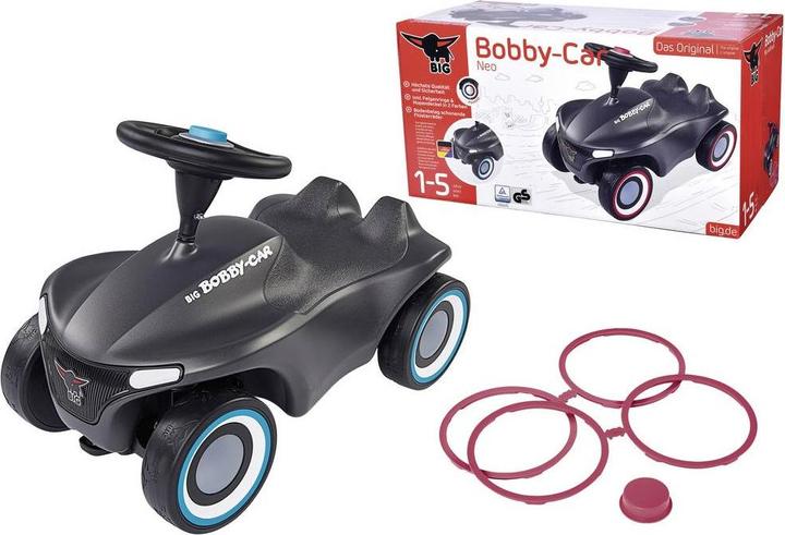 Actual product image BIG Slide vehicle Bobby-Car-Neo anthracite