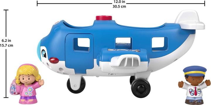 Image du produit Fisher-Price Jouet avion Little People - version multilingue