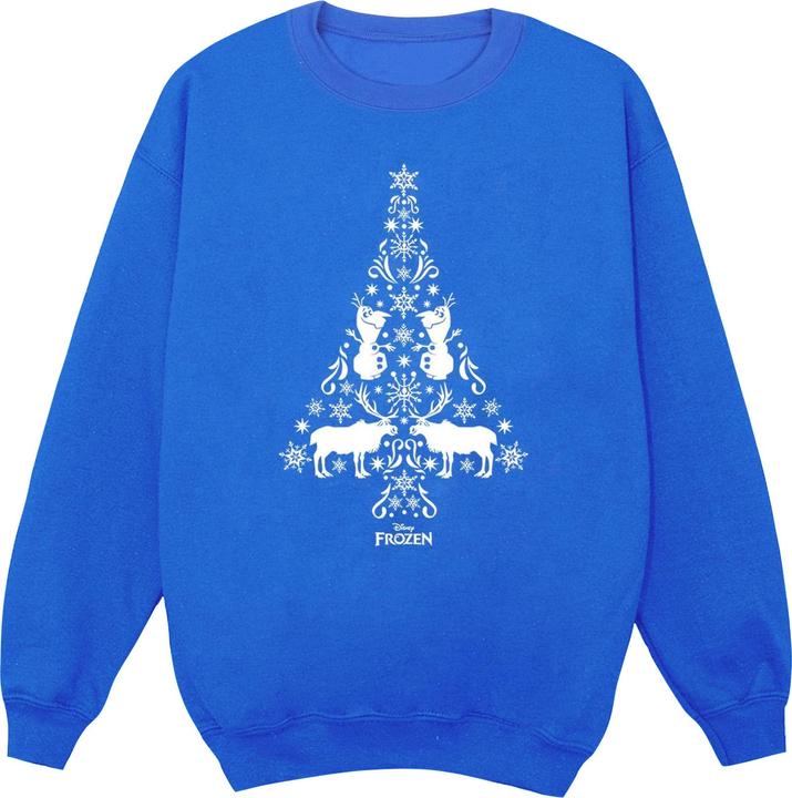 Disney Frozen Christmas Tree Sweatshirt Jungen