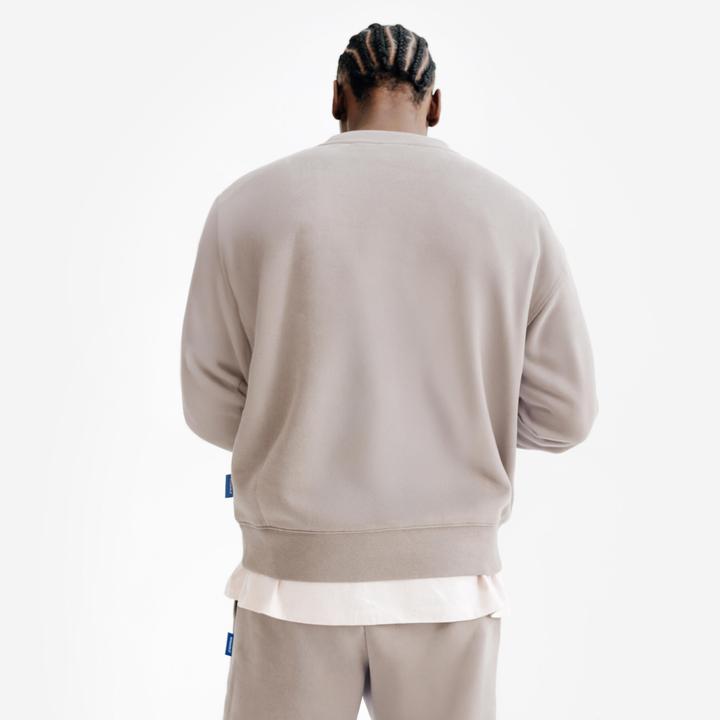 Actual product image Decathlon Sweatshirt Herren Oversize Rundhals - braun (M)