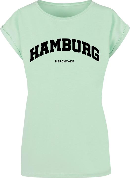 Actual product image Merchcode Ladies Hamburg Wording - T-Shirt - 116845 (L)
