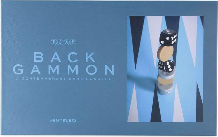 Actual product image Printworks Board game Backgammon (German, French, English)