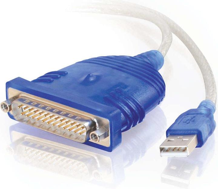 Actual product image C2G USB To Serial DB25 Adapter Cable (1.80 m)
