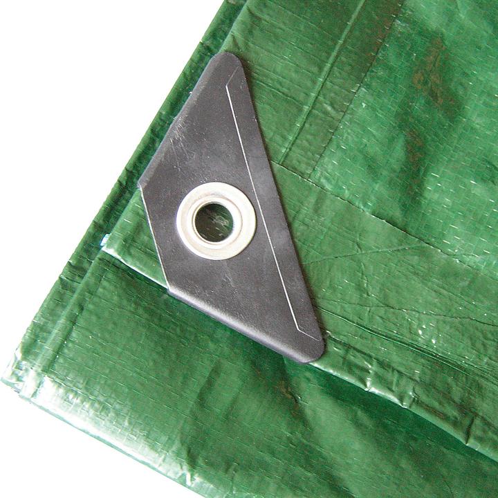 Produktbild Dema Holzabdeckplane Gewebeplane 140g/m² 3x4m | Grün (4 x 3 m)