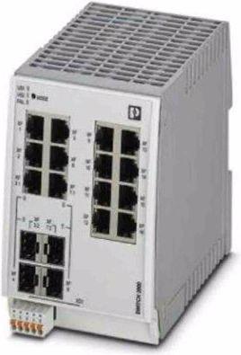 Actual product image Phoenix Contact FL SWITCH 2212-2TC-2SFX Industrial Ethernet Switch (12 Ports)