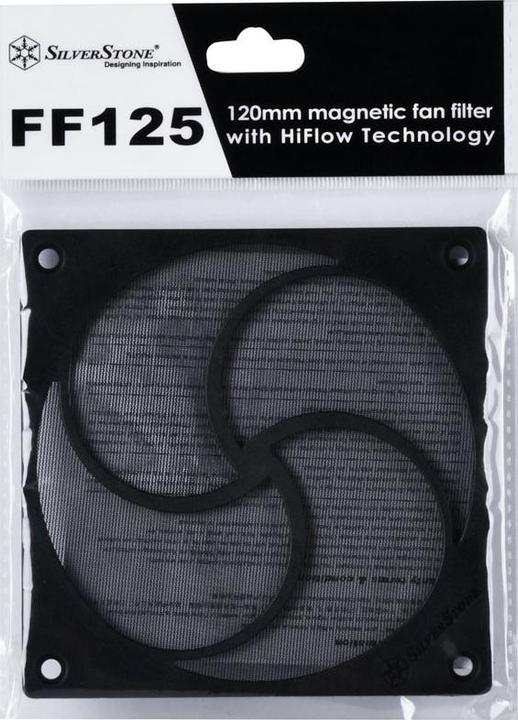 Image du produit Silverstone SST-FF125B Filtre à poussière magnétique Highflow