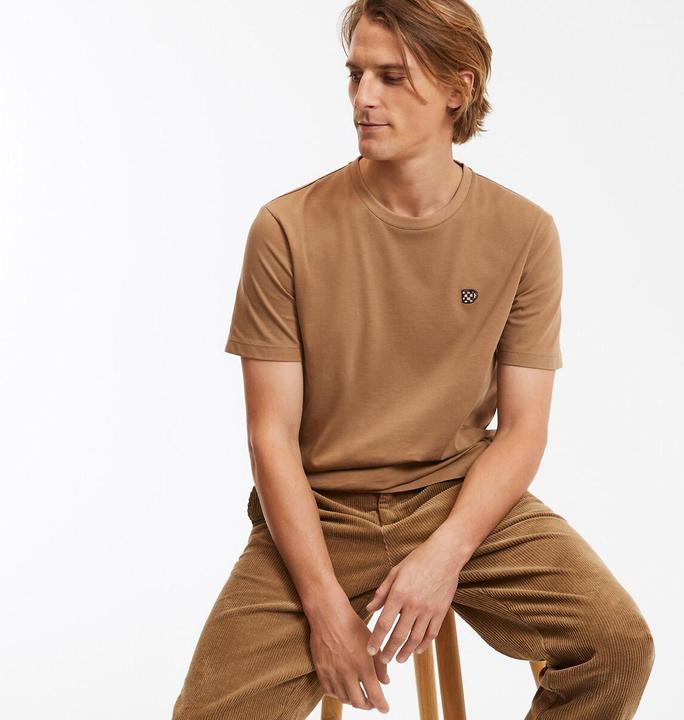 Actual product image La Redoute Collections T-Shirt mit kleiner Stickerei (S)
