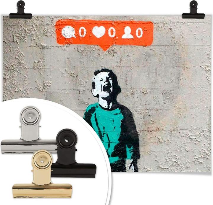 Immagine prodotto Trenddeko Non piaccio a nessuno (40 x 30 cm)