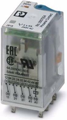 Immagine prodotto Phoenix Contact REL-IR4/24DC/4X21 Relè 24 V/DC 6 A 4 contatti CO 1 pz.