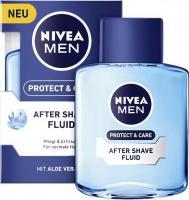 Produktbild NIVEA Men as fluid original-mild, 100ml Flasche (Aftershave Sprühpumpe, 100 ml)