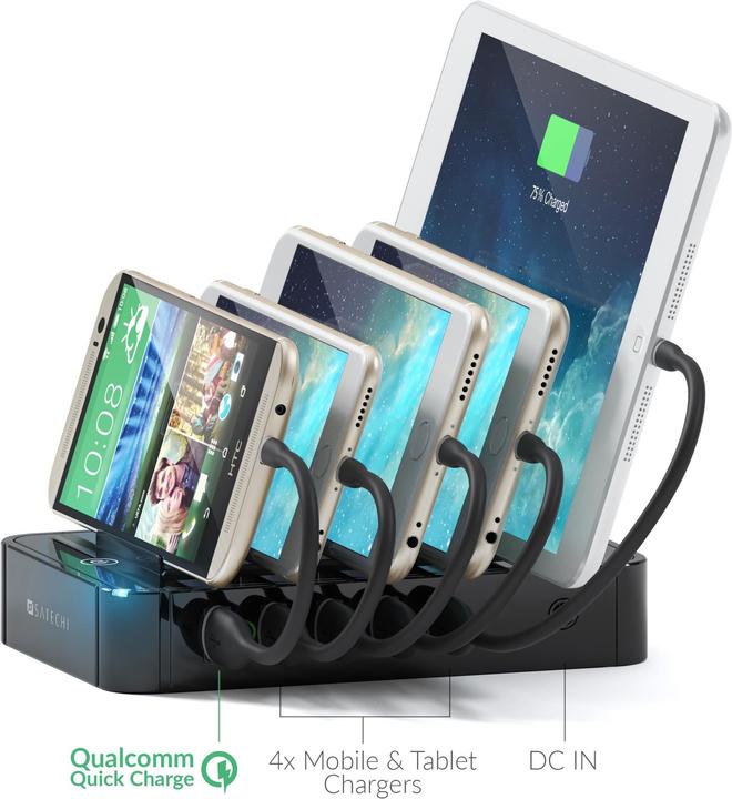 Satechi Dock per stazione di ricarica USB a 5 porte (10 W)