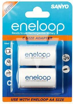 Panasonic eneloop BQ-BS2E/2E C Adapter (2 pcs., C)