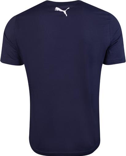 Puma Herren-T-Shirt Blanc Base