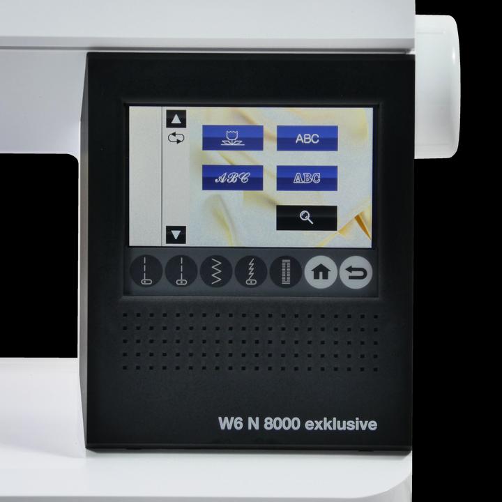 Produktbild W6 Stickmaschine N 8000 Exklusive (150 x 250 mm)
