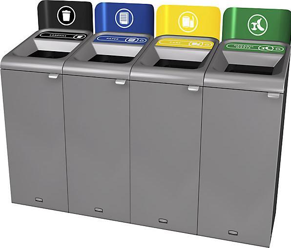 Produktbild Rubbermaid Wertstoffsammler Configure™ (87 l)