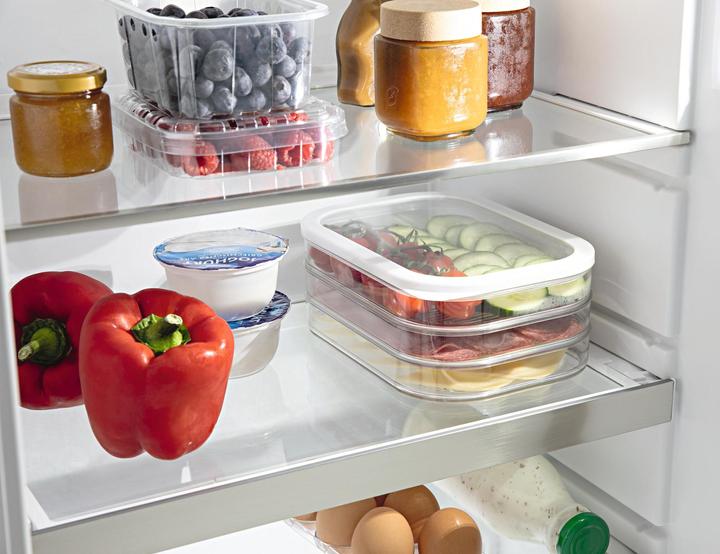 Produktbild Gourmetmaxx Vorratsbehälter 4-teilig, Weiss/Transparent, Produkttyp (6 l)