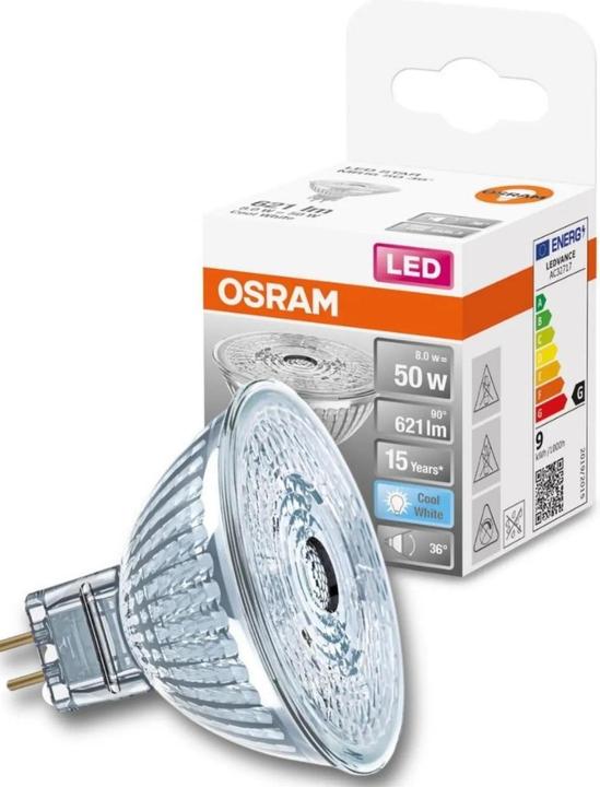 Actual product image Osram Star Mr16 (GU5.3, 6.50 W, 621 lm, 1 x, G)