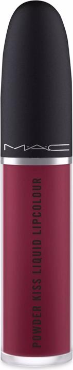 Actual product image MAC Cosmetics Powder Kiss Liquid Lipcolour (Burning love)