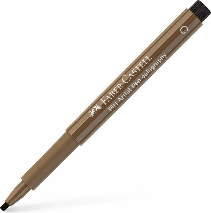 Immagine prodotto Faber-Castell Penna a punta di feltro Pitt Artist Pen calligrafia torrone (Torrone, 1 x)