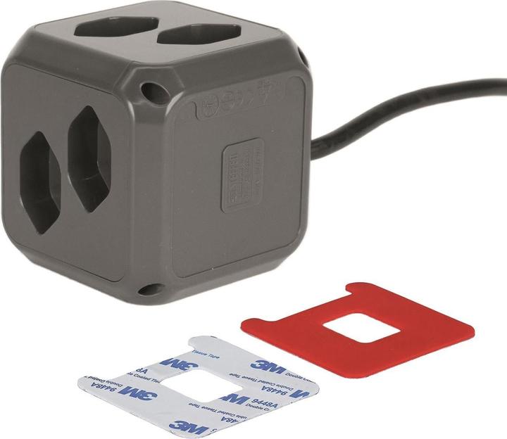 Actual product image Steffen Cube (10 x, Type 13, USB-A, 1.50 m)