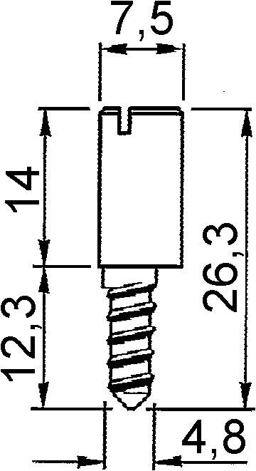 Actual product image Werkstarck Closing block for catch hook