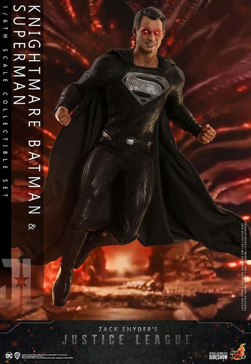 Actual product image Hot Toys Zack Snyder's Justice League "Knightmare Batman & Superman" 1/6 Scale Figure Set