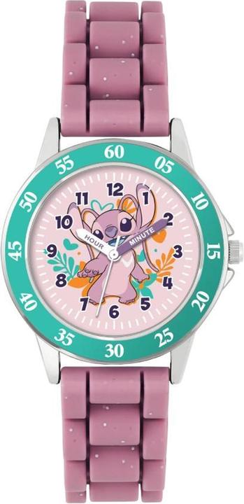 Disney Lilo and Stitch Pink Angel Time Teacher Watch LAS9014