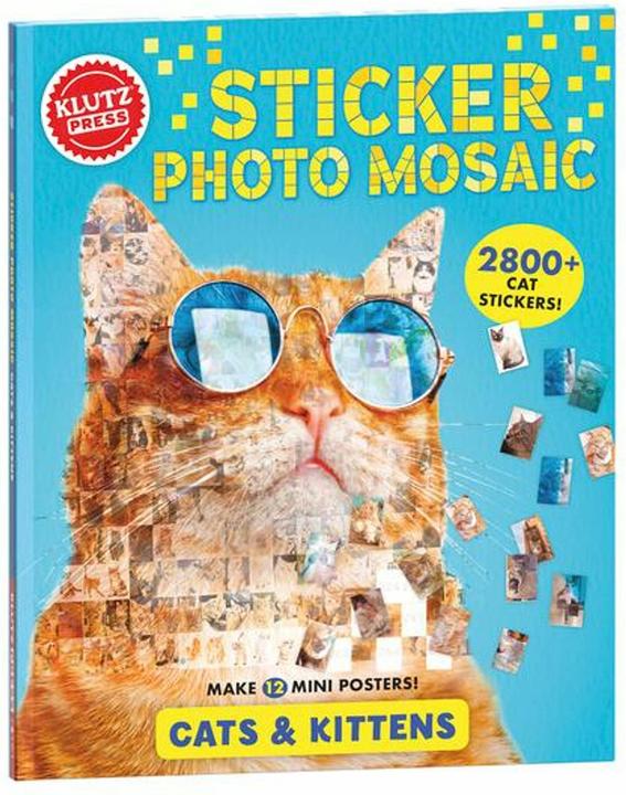 Produktbild Sticker Photo Mosaics: Cats & Kittens (Klutz)
