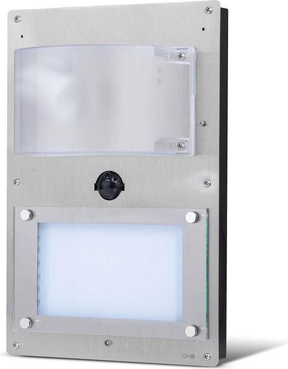 Produktbild Grafner Edelstahl Wandlampe mit Bewegungsmelder und Hausnummernbeleuchtung 88HN Leuchte (E27)