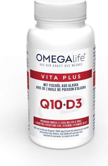 Actual product image Omega-Life OMEGA Life Vita Plus Kaps Ds 90 (90 Piece, Capsules, 202 g)
