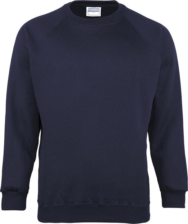 Maddins Sweatshirt Pullover mit Rundhalsausschnitt Coloursure