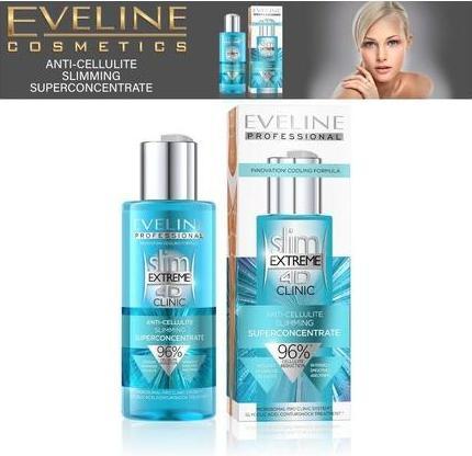 Actual product image Eveline Cosmetics - Slim Extreme 4D Clinic Anti-Cellulite Slimming Superconcentrate - Slimming (150 ml)