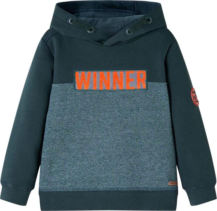 Produktbild VidaXL Kinder-Kapuzenpullover Dunkelgrün 92,Material: 92 (92)